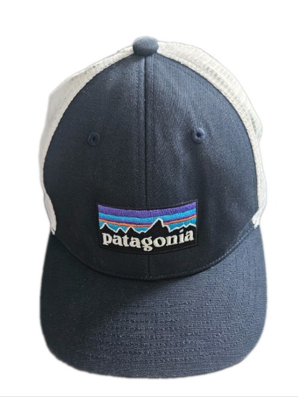 Patagonia Trucker Hat Snapback Navy & White One Size Unisex